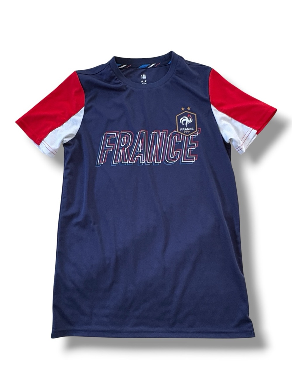 Authentic French Football Federation (Soccer) Youth Tee (FFF)